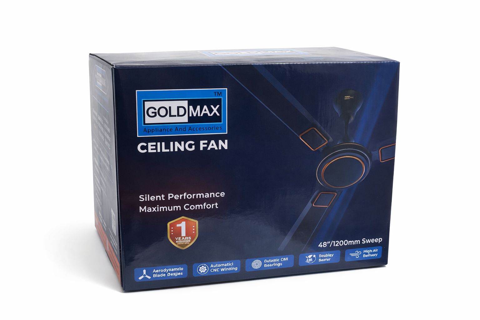 Gold Max Ceiling Fan